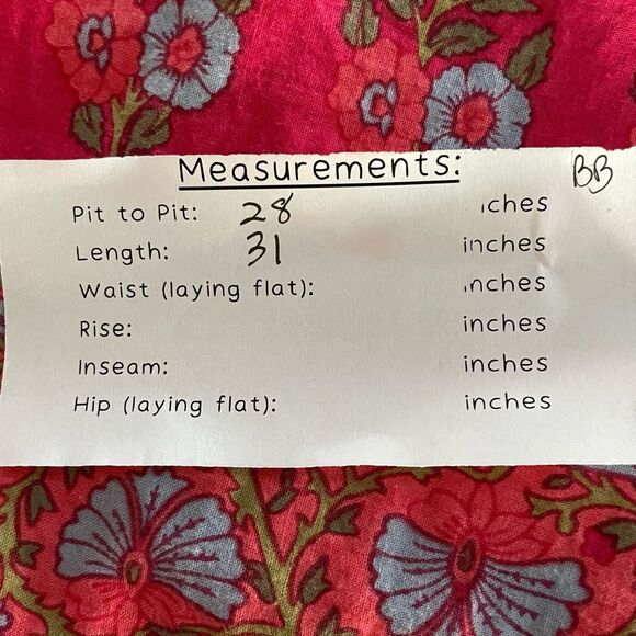 Vermont Country Store Floral Neck Wide Sleeve Cotton Floral Muumuu Top sz.1x #BB - Picture 7 of 8